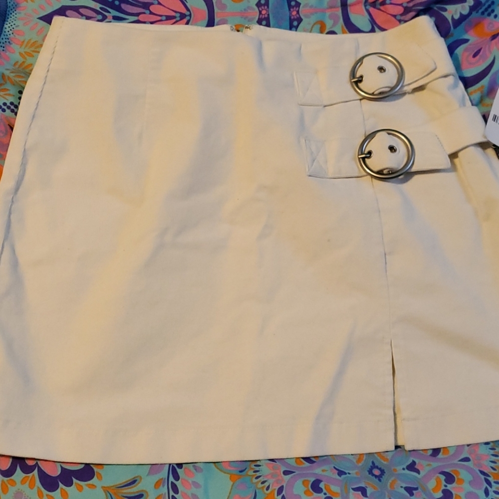 Courdoy mini skirt